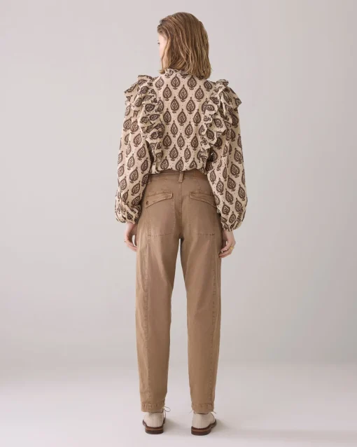 Trousers in twill fabric^Summum Discount