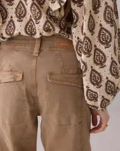 Trousers in twill fabric^Summum Discount