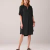 Tunic dress with button fastening^Summum Hot