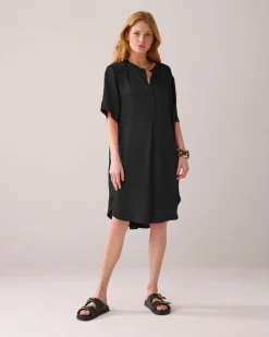 Tunic dress with button fastening^Summum Hot