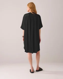 Tunic dress with button fastening^Summum Hot