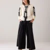Ultra-wide culottes^Summum Clearance