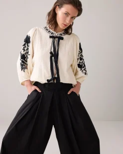 Ultra-wide culottes^Summum Clearance