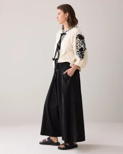 Ultra-wide culottes^Summum Clearance