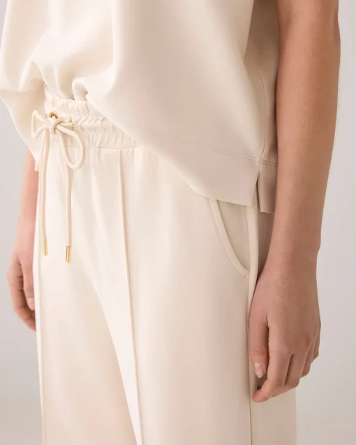 Wide scuba trousers^Summum Online
